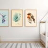 Woodland Birds Nursery Decor