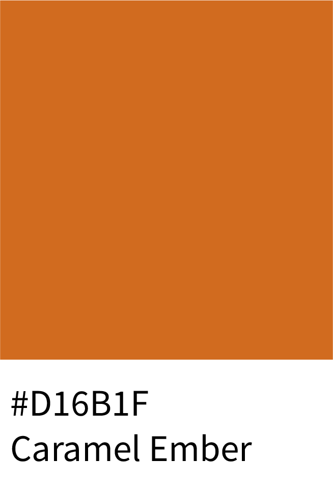 Caramel Ember Color Hex Code #D16B1F