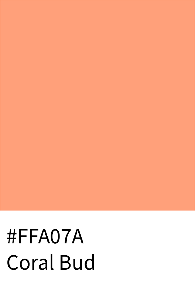 Coral Bud Color Hex Code #FFA07A