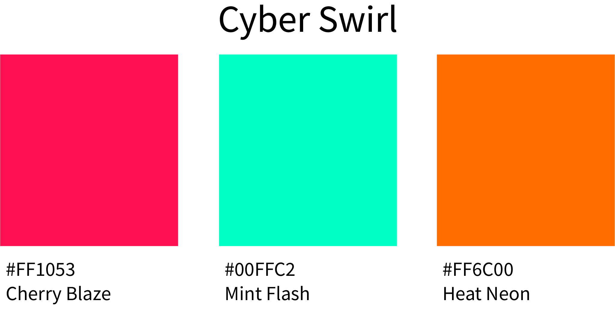 Cyber Swirl Color Hex Code