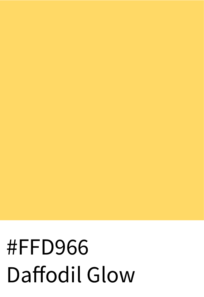 Daffodil Glow Color Hex Code #FFD966
