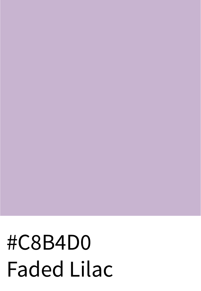 Faded Lilac Color Hex Code #C1B4D0