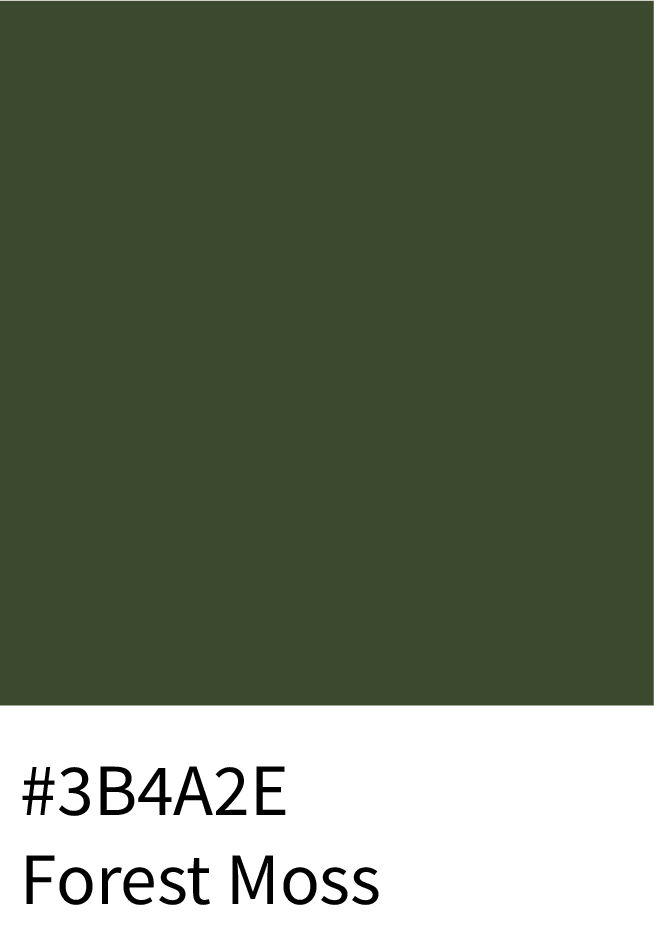 Forest Moss Color Hex Code #3B4A2E