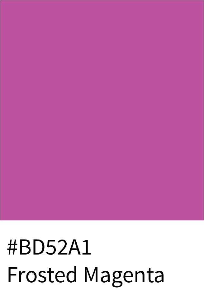 Frosted Magenta Color Hex Code #BD52A1