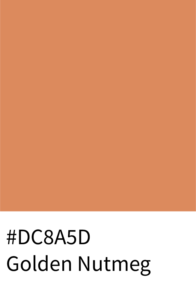Golden Nutmeg Color Hex Code #DC8A5D