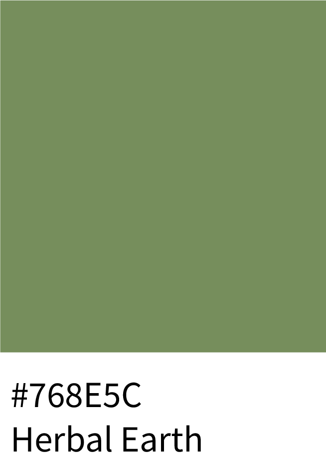 Herbal Earth Color Hex Code #768E5C