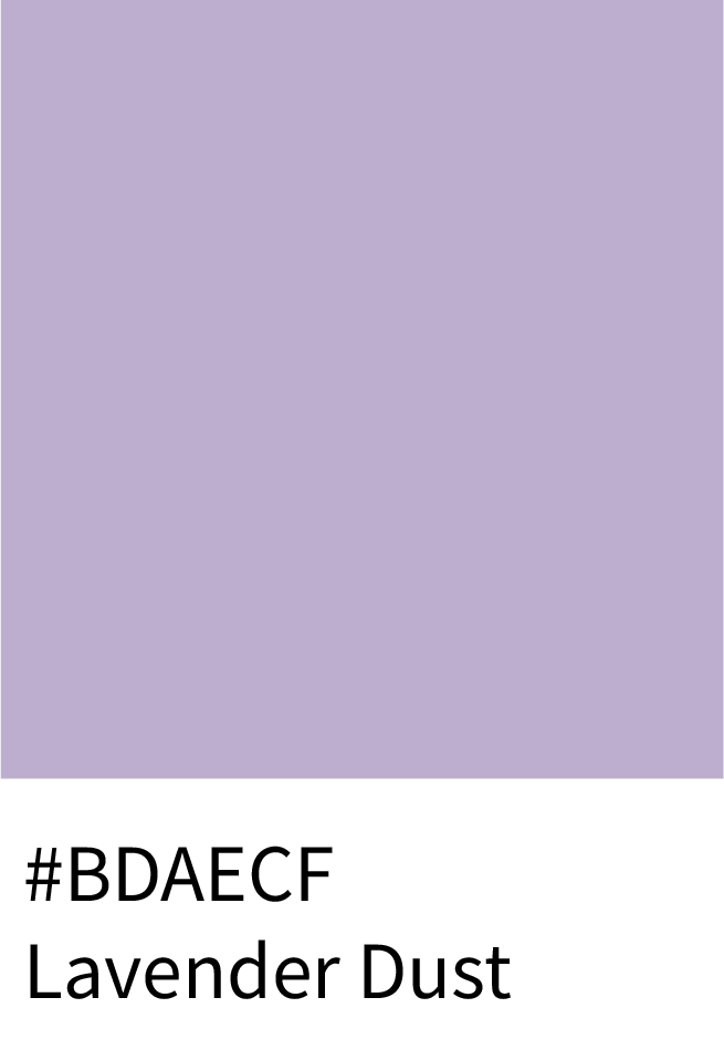 Lavender Dust Color Hex Code #B0AECE