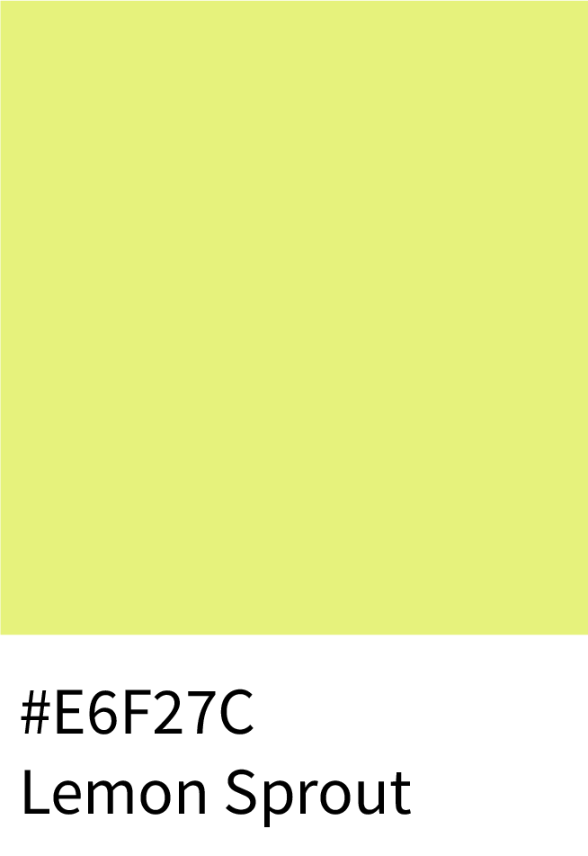 Lemon Sprout Color Hex Code #E6F27C