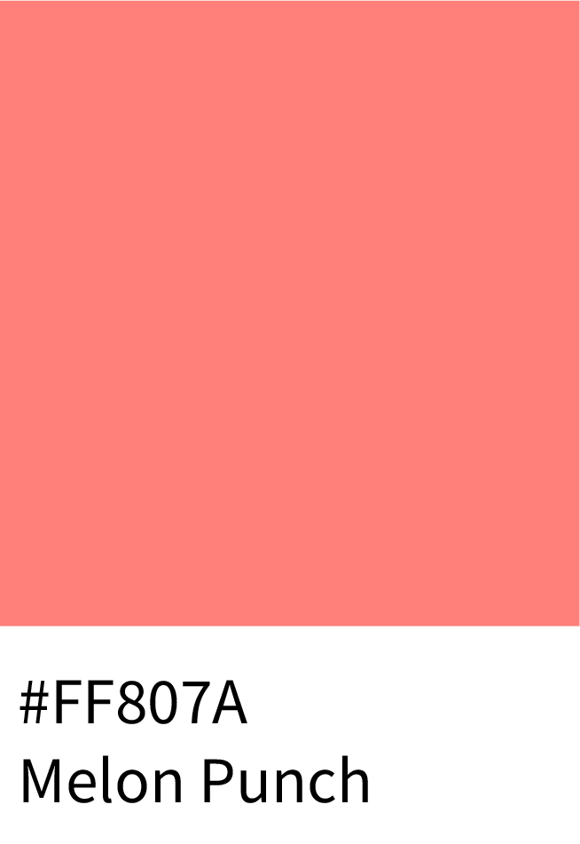 Melon Punch Color Hex Code #FF807A