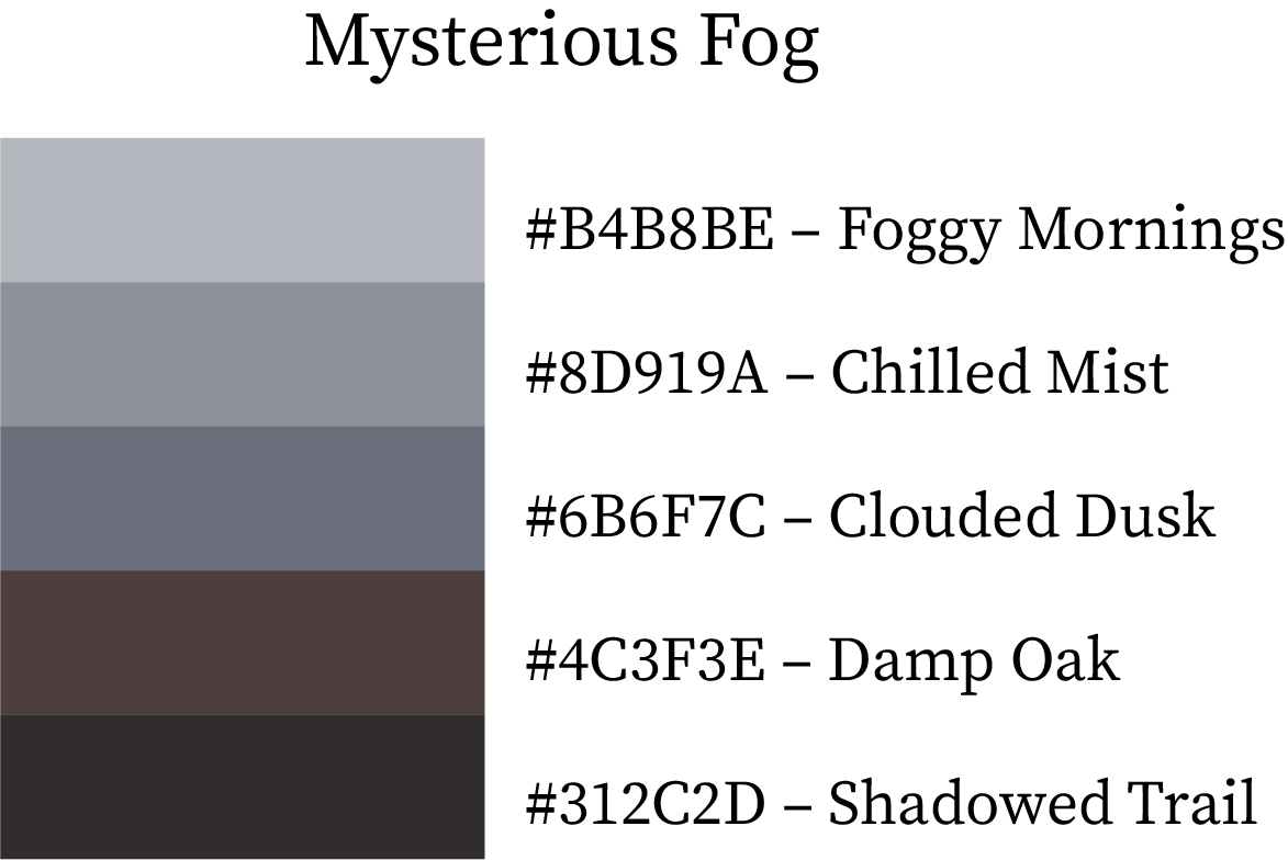 Autumn Color Palette Combination