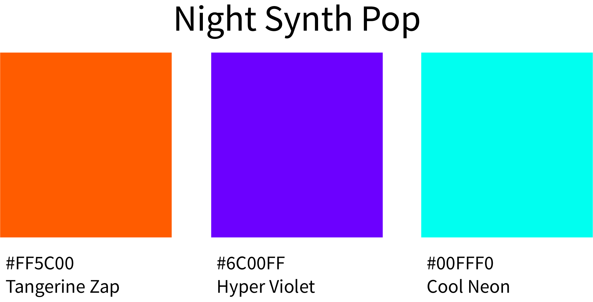 Night Synth Pop Color Hex Code
