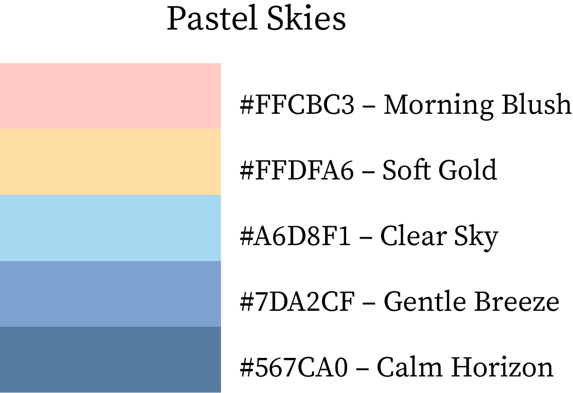 Spring Colour Palette