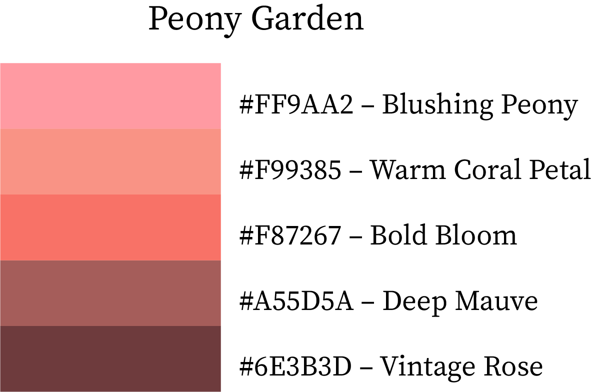 Spring Colour Scheme