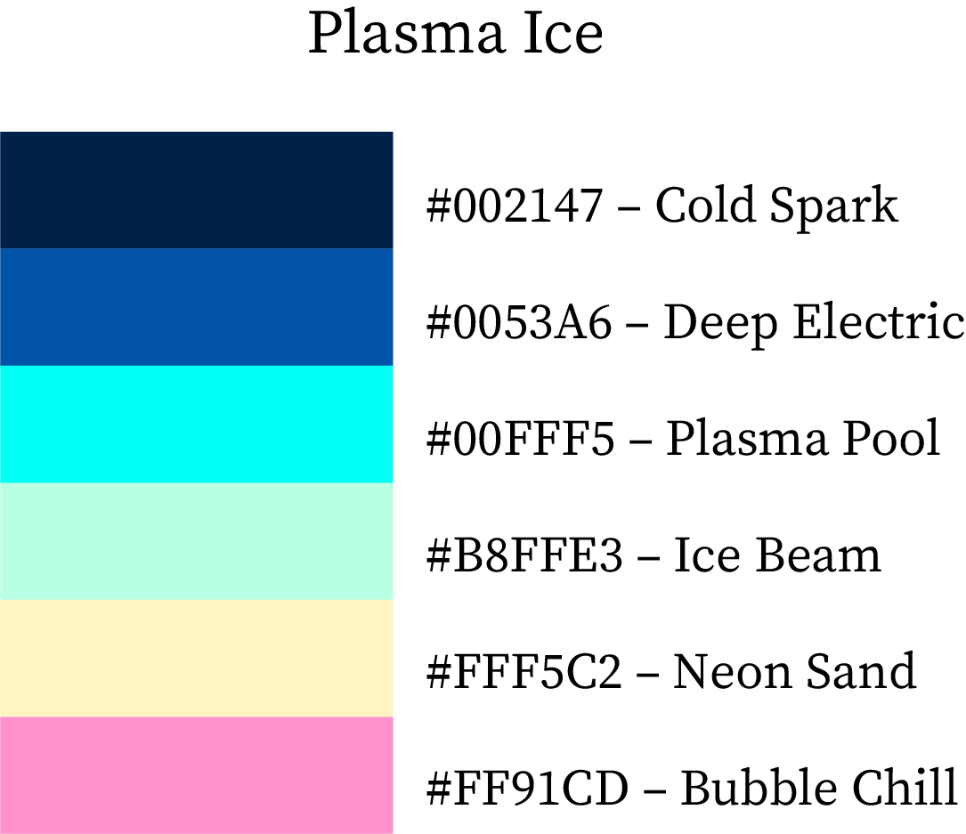 Plasma Ice Color Hex Code