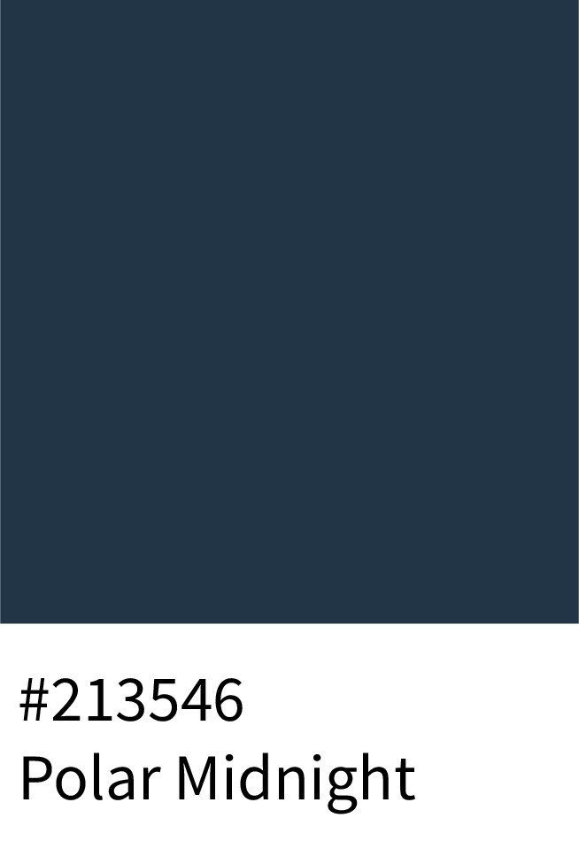 Polar Midnight Color Hex Code #213546