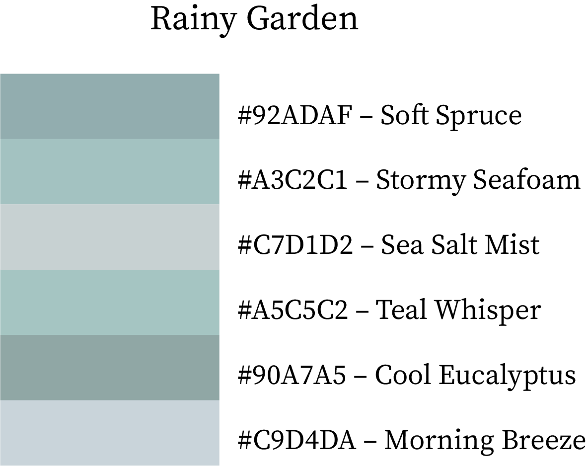 True Summer Colour Palette Combination