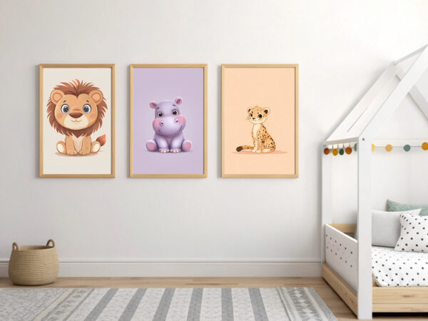 Boy Nursery Wall Art Wallpaper