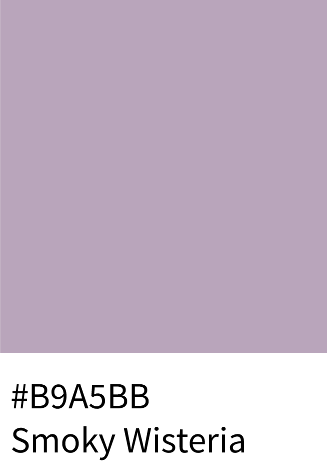 Smoky Wisteria Color Hex Code #B8A5BB