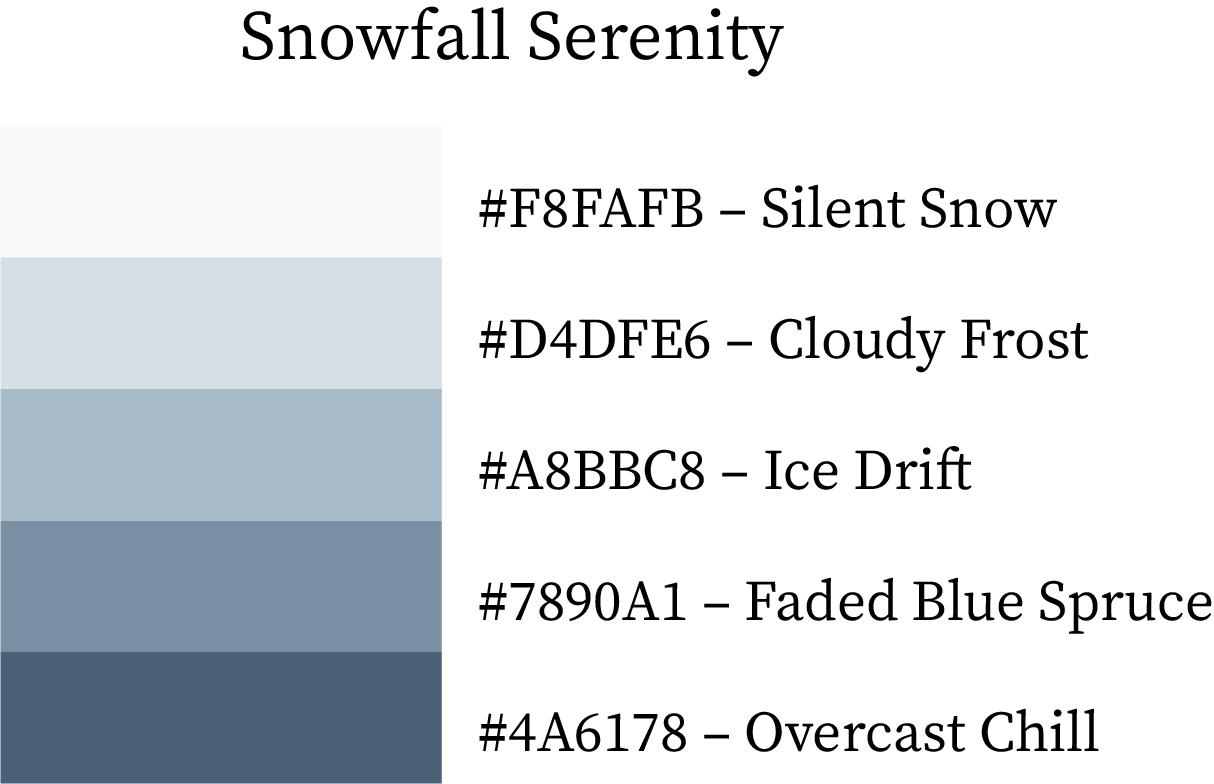 Winter Colour Scheme