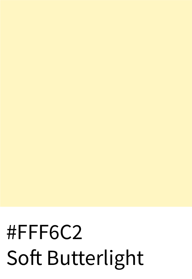 Soft Butterlight Color Hex Code #FFF6C2