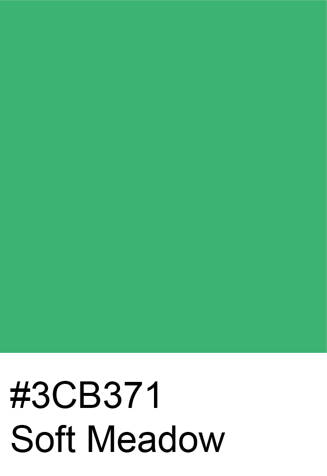 Soft Meadow Color Hex Code #3CB371