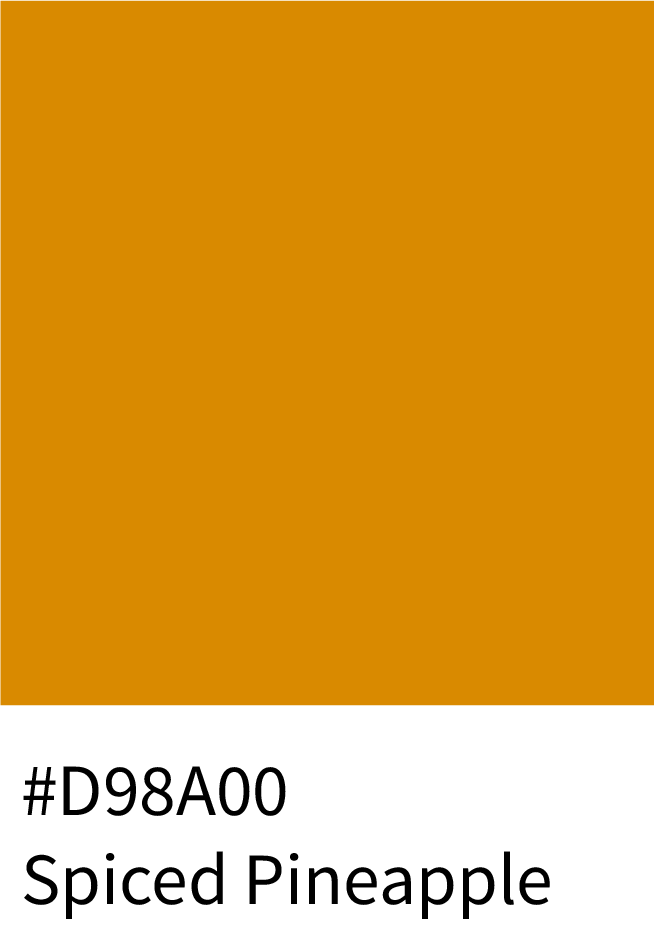 Spiced Pineapple Color Hex Code #D98A00