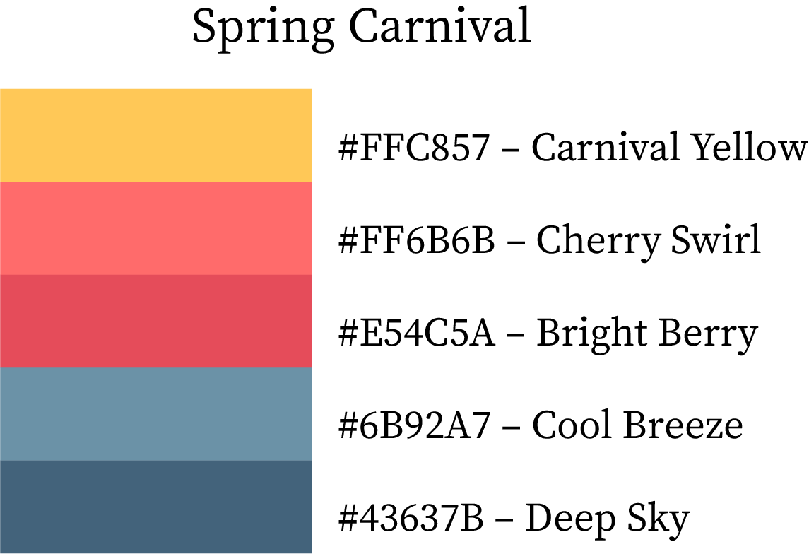 Spring Color Combination