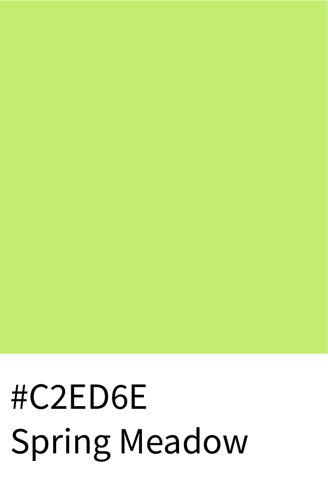 Spring Meadow Color Hex Code #C2ED6E