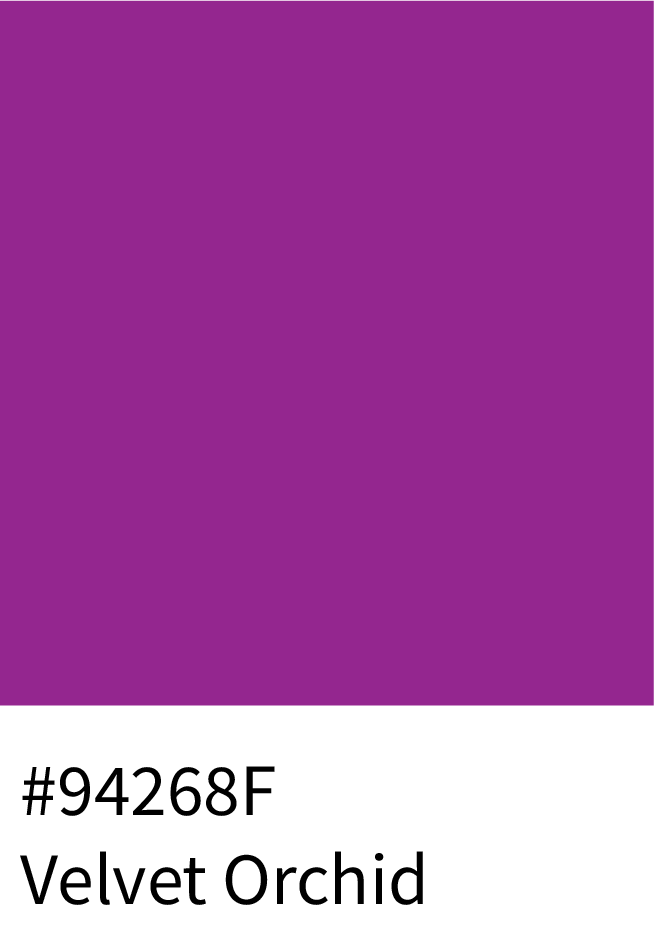 Velvet Orchid Color Hex Code #94268F