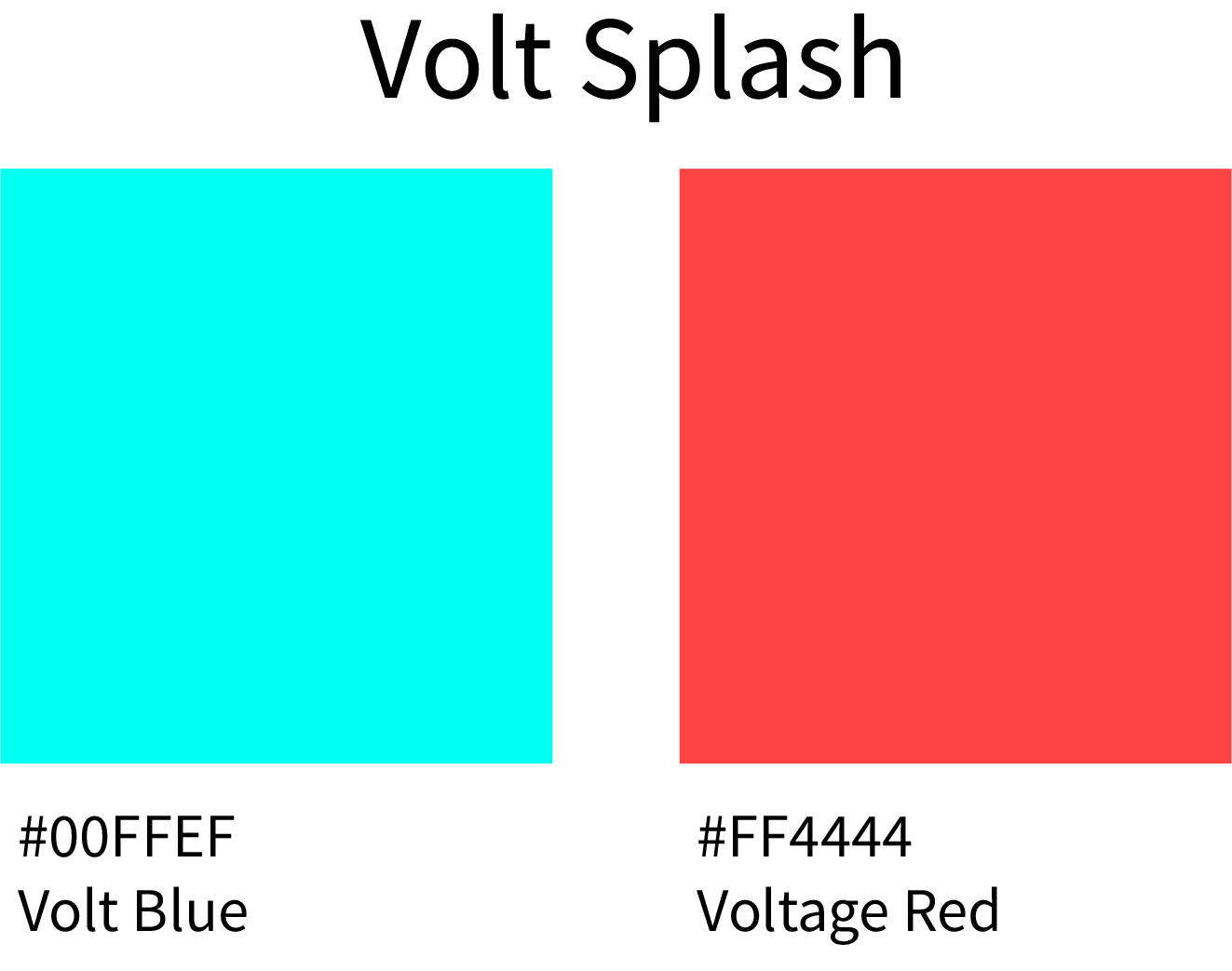 Volt Splash Color Hex Code