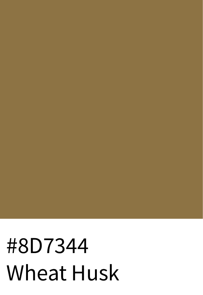 Wheat Husk Color Hex Code #8D7344