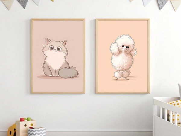 Kawaii Animal Nursery Decor