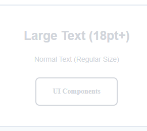 Bad Contrast Example