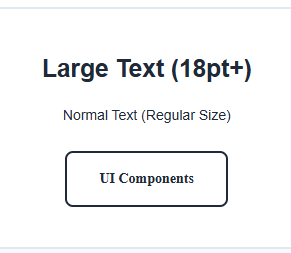 Good Contrast Example