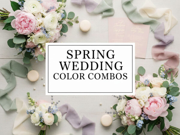 Spring Wedding Color Combos: Elegant & Fresh Palette Ideas - EnigmaEasel