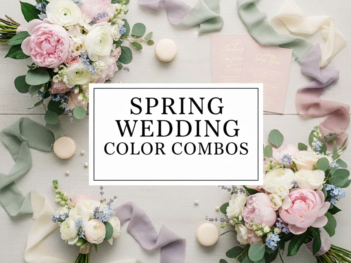 Spring Wedding Color Combos