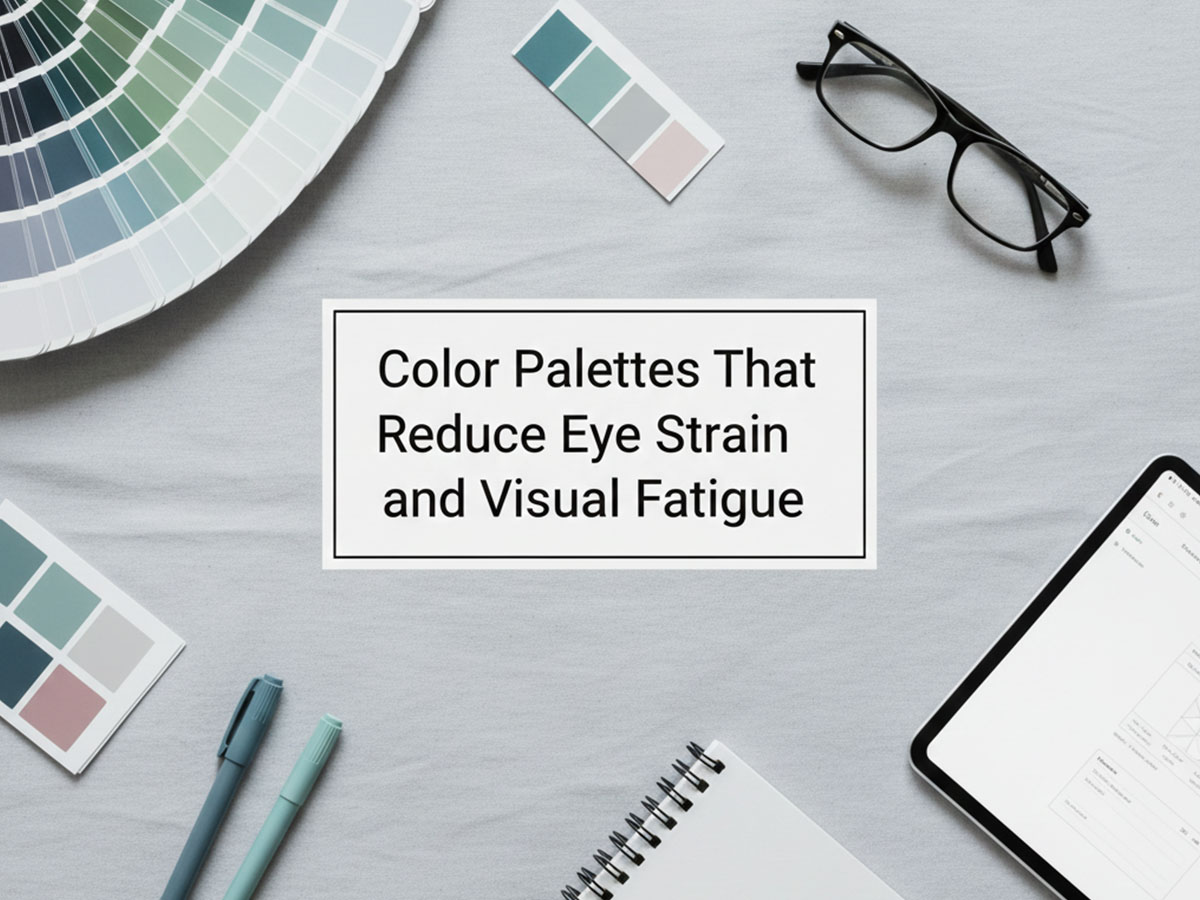 Color Palettes That Reduce Eye Strain and Visual Fatigue