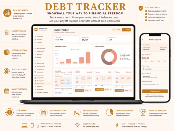 Deb Tracker Dashboard