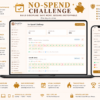 No Spend Challenge Tracker