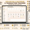 Financial Calendar Dashboard