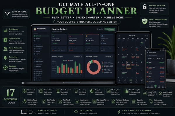 Budget Planner Html File