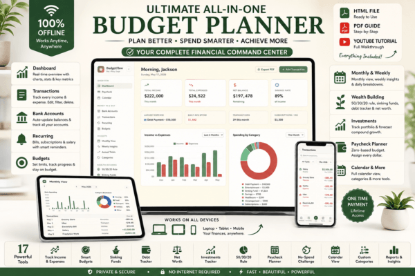 Budget Planner Web App