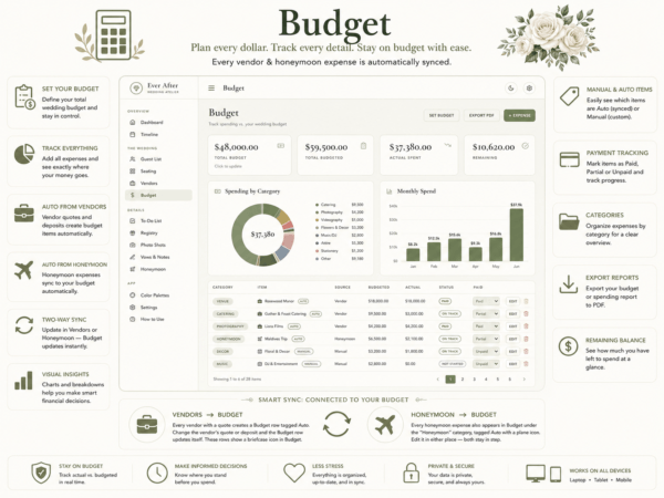 Wedding Budget Tracker