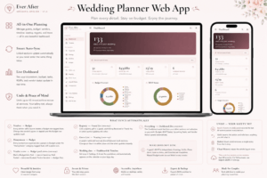 Wedding Planner HTML App
