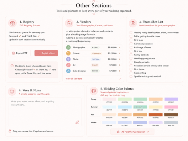 Marriage Planner