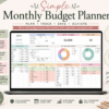 Simple Monthly Budget Planner