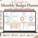 Simple Monthly Budget Planner