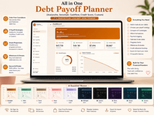 Debt Payoff Tracker HTML App