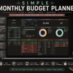 Budget Planner Spreadsheet Template